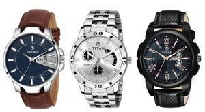 3 Watches Analog Black and Silver Dial Men's Watch Combo Pack